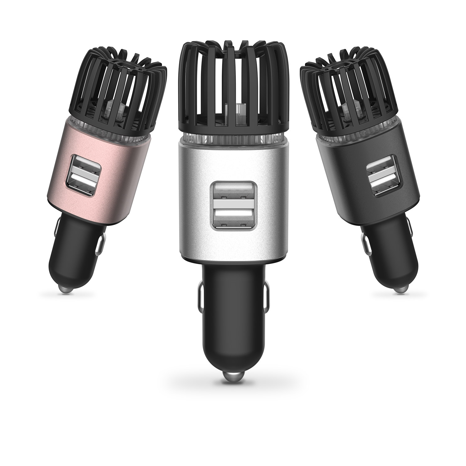 2-in-1 Car Charger Air Purifier JO-6291 ETL Version